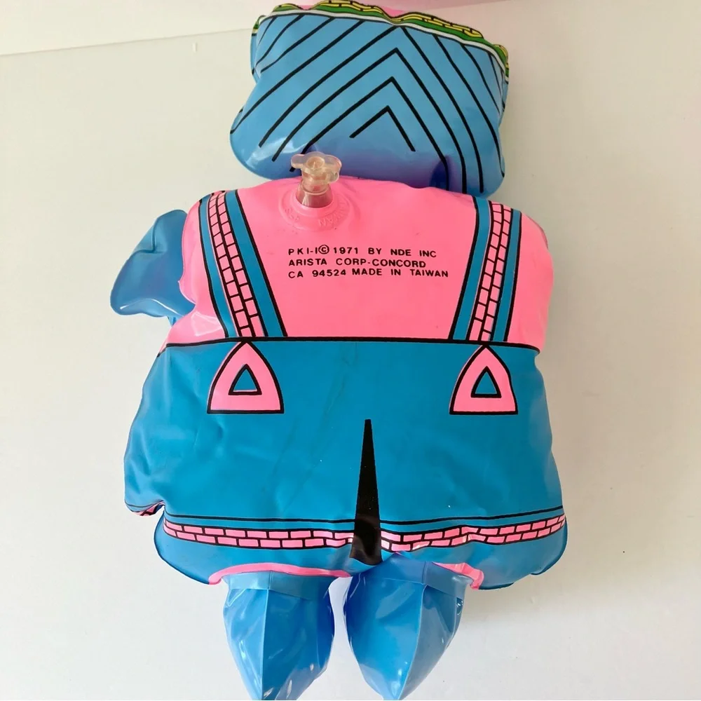 Vintage 1971‎ The Letter People Inflatable Alphabet 13” Mr Z
